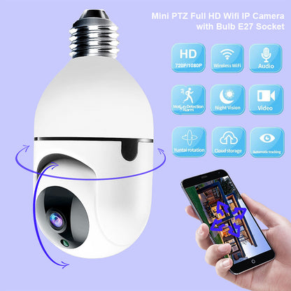 WiFi Bulb Security Camera